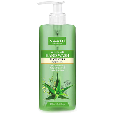 Vaadi Herbals Velvety Soft Aloe Vera and Jojoba Oil Hand Wash - 250 ml